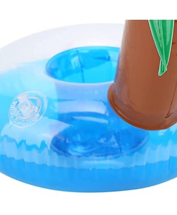 01 Inflatable Drink Holder Pool Drink Holder Practical with 12 Pcs for Swimming Pool or Beach Parties