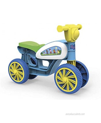 Mini Custom Peppa Pig Kids Ride On 4 Wheels + 10 Months Blue Toy Factory 36030