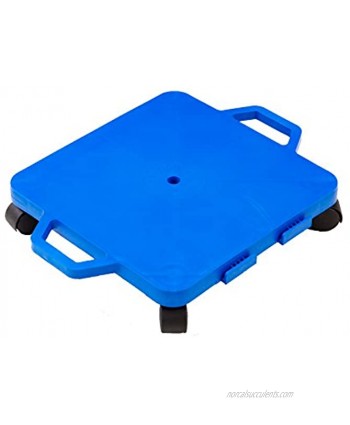 Cosom Scooter Board 16 Inch Children's Sit & Scoot Board with 2 Inch Non-Marring Nylon Casters & Safety Guards for Physical Education Class