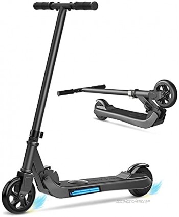 Electric Scooter for Kids Age 5-12 Lightweight Kids Electric Scooter with Gravity Sensor Just 10 LBS with UL Certified