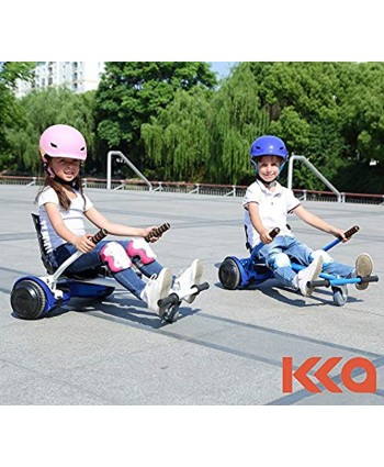 KKA Hoverboard Accessories Hoverboard Seat Attachment Fits Self Balancing Scooter Go Cart Frame