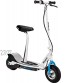 Razor E300S Seated Electric Scooter 9" Air-filled Tires Removable Seat Up to 15 mph and 10 Miles Range