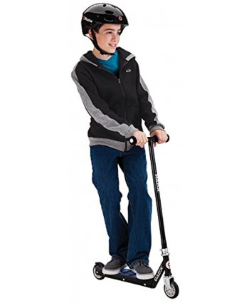 Razor Tekno Kick Scooter Glowing Blue LED Light-Up Deck Lightweight Steel Frame for Kids Ages 6 and Up