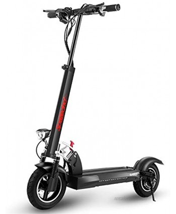 Speedrid Electric Scooter for Adults 500W Foldable 10" Commuting Electric Scooter with 36V 20Ah Large Capacity Battery Max Range 38 Miles,Dual Shock Absorption & Brakes