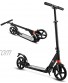 WeSkate Scooter for Adults Teens Big Wheels Scooter Easy Folding Kick Scooter Durable Push Scooter Support 220lbs Suitable for Age 10 Up Teens Adults