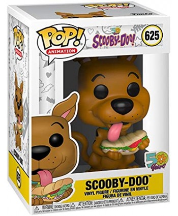 Funko Pop! Animation: Scooby Doo- with Sandwich Multicolor