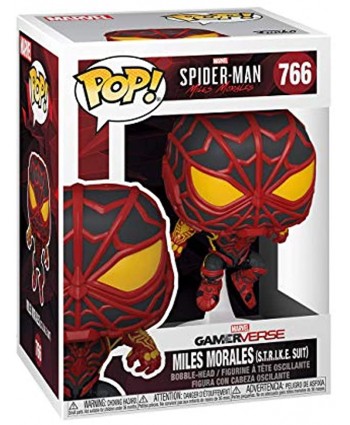 Funko Pop! Games: Marvel’s Spider-Man: Miles Morales Miles Strike Suit