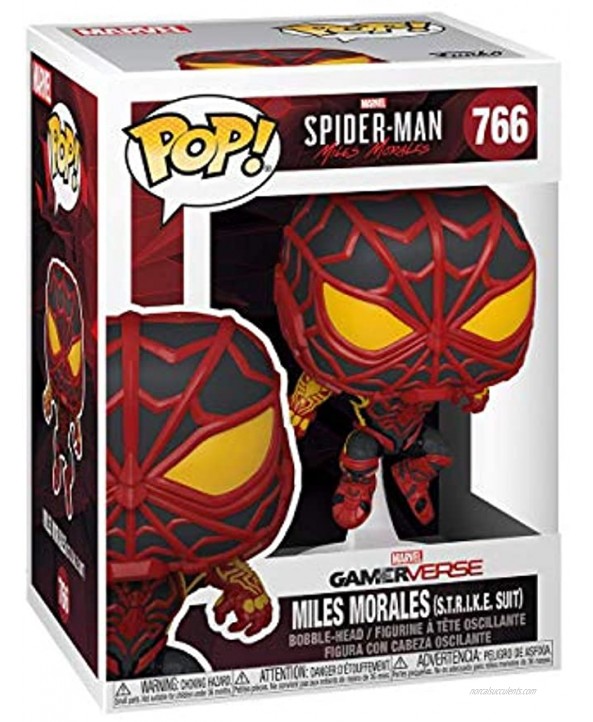 Funko Pop! Games: Marvel’s Spider-Man: Miles Morales Miles Strike Suit