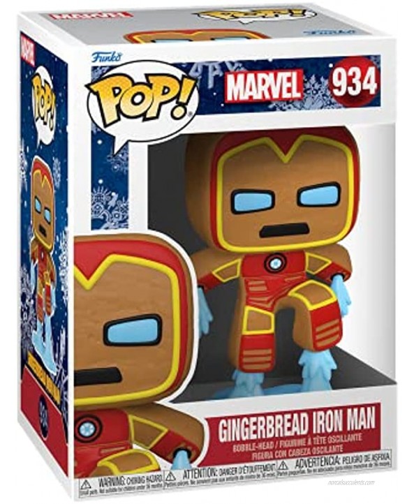 Funko Pop! Marvel: Gingerbread Iron Man Multicolor 50658