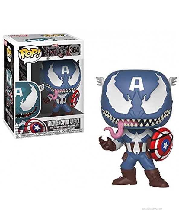 Funko Pop Marvel: Venom Venom Captain America Collectible Figure Multicolor