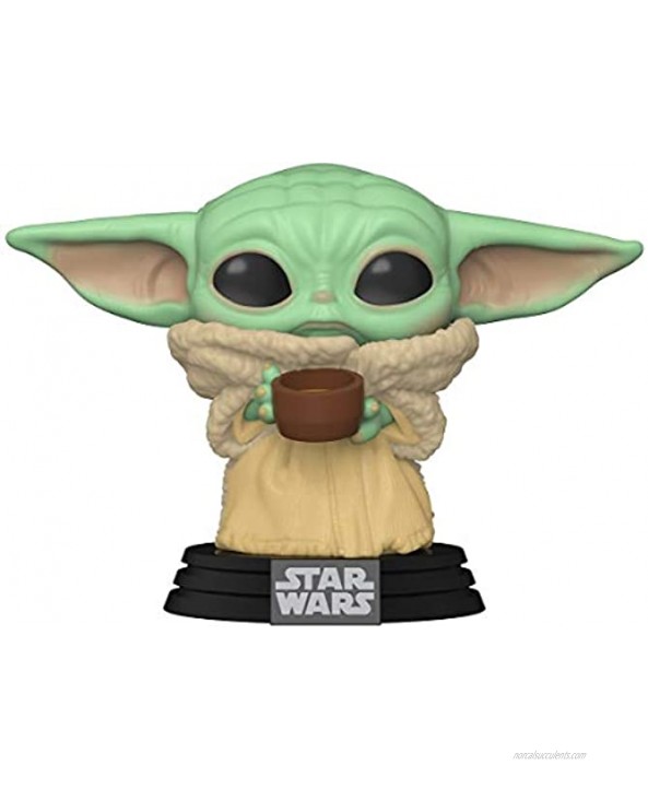 Funko Pop! Star Wars: The Mandalorian The Child with Cup Vinyl Bobblehead