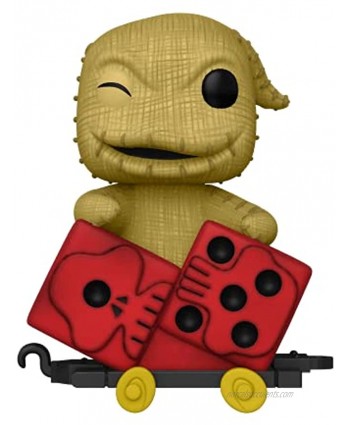 Funko Pop! Train: Nightmare Before Christmas Oogie in Dice Cart Multicolor ,3.75 inches