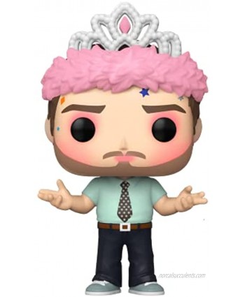 Funko POP TV: Parks and Rec Andy as Princess Rainbow Sparkle Multicolor 56166