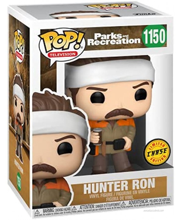 Funko POP TV: Parks and Rec Hunter Ron Styles May Vary,Multicolor,56168