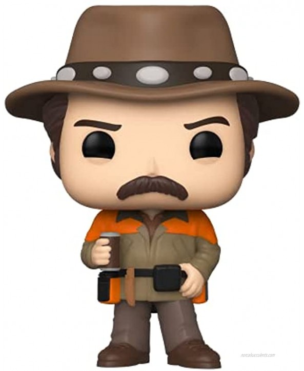 Funko POP TV: Parks and Rec Hunter Ron Styles May Vary,Multicolor,56168