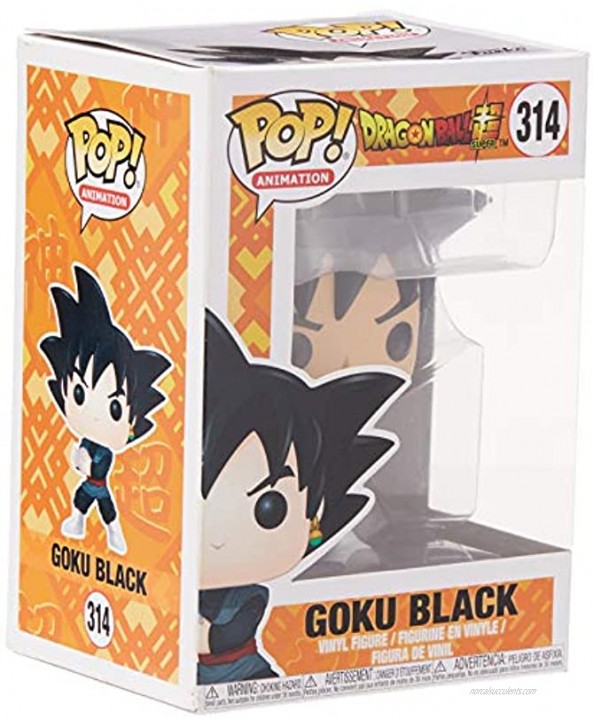 Funko Pop! Animation: Dragon Ball Super Goku Black Collectible Figure