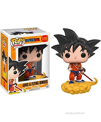 Funko Pop Animation Dragonball Orange Suit Goku and Flying Nimbus Exclusive Vinyl Figure