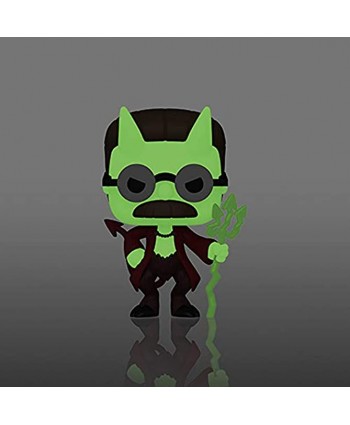 Funko Pop! Animation: The Simpsons Devil Flanders Glow in The Dark  Exclusive 3.75 inches