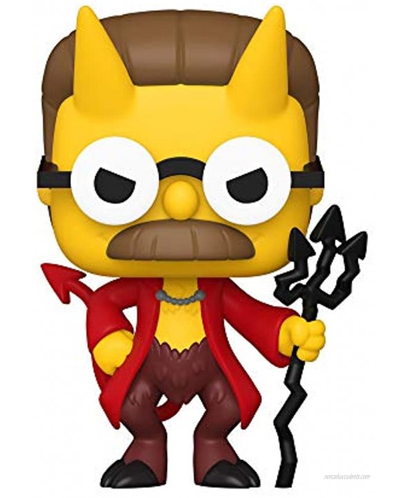 Funko Pop! Animation: The Simpsons Devil Flanders Glow in The Dark Exclusive 3.75 inches