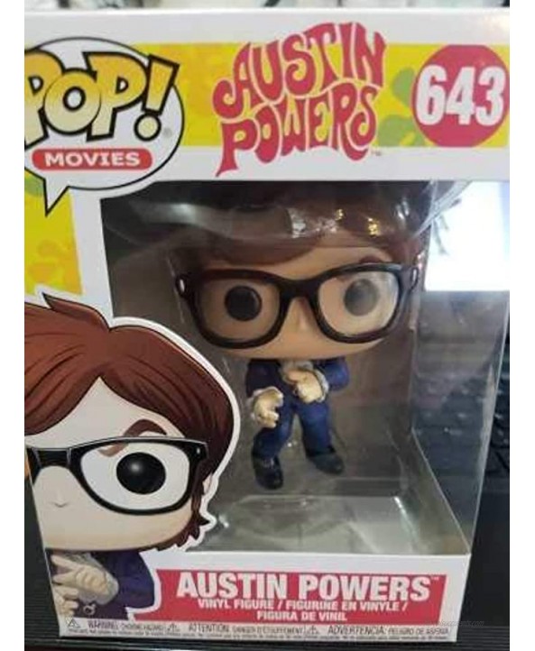 Funko Pop Movies: Austin Powers Austin Powers Collectible Figure Multicolor