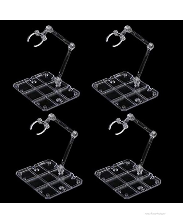 4PCS Action Figure Stand Assembly Action Figure Display Holder Base Doll Model Support Stand for Figures