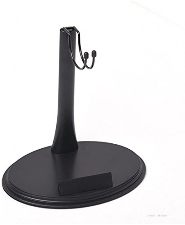 5 Pcs 12 inch Dolls Stand Holder Plastic Action Figure Stand 1 6 Scape U Shape Action Figures Base Display Stand for Sideshow Figures Black