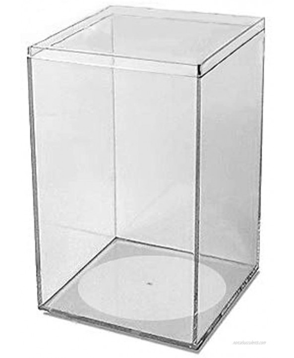 5x4x4 inch Clear plastic box protector for SMALLER sized Beanie Babies TEENIE Beanies or any collectible display purposes