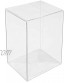 ATV Store Premium Pop Protectors Vinyl Display Box Case for 4" Thickness 0.50mm GROOVED Edge Pack of 10 Figure NOT Included