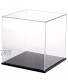 Clear Acrylic Display Case Countertop Box Cube Organizer Stand Dustproof Protection Showcase for Action Figures Toys Collectibles 8x8x8cm
