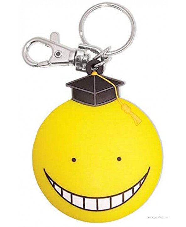 Great Eastern Entertainment Assassination Classroom Yellow Koro Sensei PVC Keychain Multi-colored 2