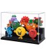 Tingacraft Acrylic Display Case 9.8 x 4.7 x 6.2 inch Clear Box for Action Figures Collectibles