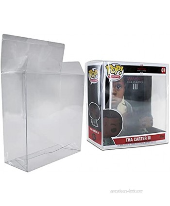Viturio Pop Protector Cases Compatible with Funko Pop! Albums Vinyl Figures .50mm Thick 2 Pack