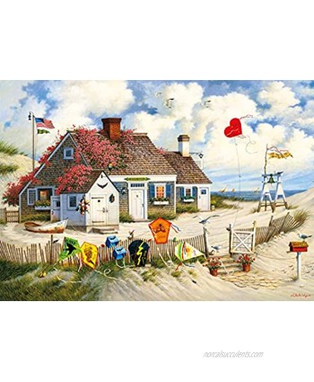 Buffalo Games Charles Wysocki Root Beer Break at the Butterfields 300 Large Piece Jigsaw Puzzle
