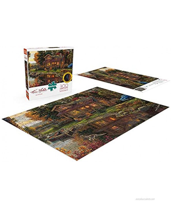 Buffalo Games Kim Norlien Peace Like a River 300 LARGE Piece Jigsaw Puzzle with Hidden Images