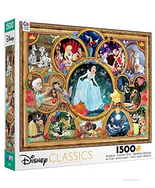 Ceaco Disney Classics Classic Collage Jigsaw Puzzle 1500 Pieces