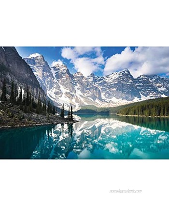 Enovoe 1000 Piece Jigsaw Puzzle Moraine Lake Large 27" x 20" Puzzles 1000 Piece for Adults and Kids