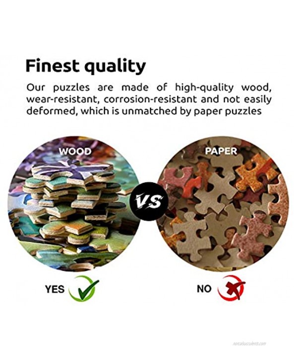 Jigsaw Puzzles 1000 Pieces for Adults Jigsaw Puzzle 1000 Piece Wooden Adults Children Puzzles Hummingbird Picking Flowers Decorations DIY Leisure Game Toy Suitable Family Friends
