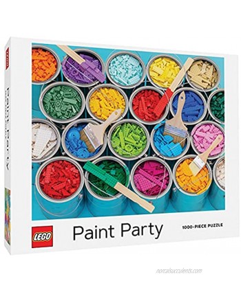 Lego Paint Party 1000 Piece Puzzle