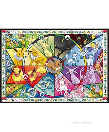 Pokemon Pokemon Eevee's Stained Glass 2000 Piece Jigsaw Puzzle