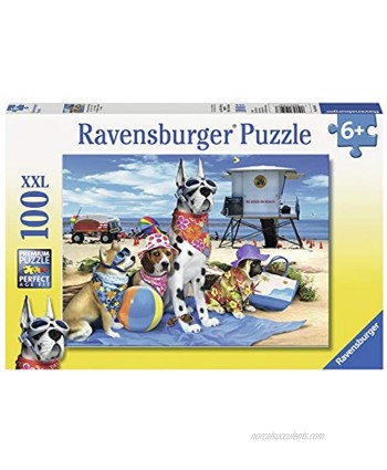 Ravensburger No Dogs on The Beach 100 Piece Jigsaw Puzzle for Kids – Every Piece is Unique Pieces Fit Together Perfectly
