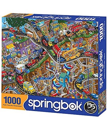 Springbok's 1000 Piece Jigsaw Puzzle Getting Away Made in USA