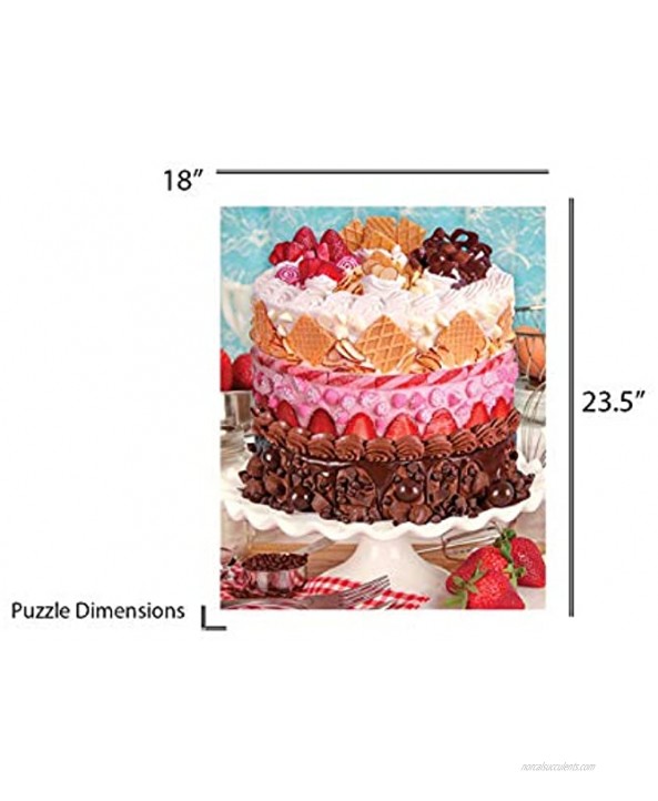 Springbok's 500 Piece Jigsaw Puzzle Icing on the Cake Multi