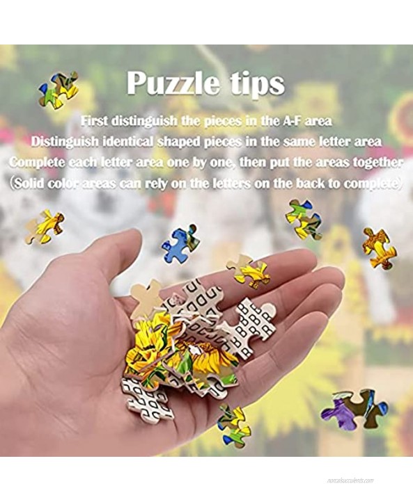 Sunflower Puzzle 500 Piece Puzzles for Adults Retro Sunflowers and Farmhouse Yellow Flower Hummingbird Animal Inspirational Wooden Jigsaw Puzzles for Family Activities Games God Says You are
