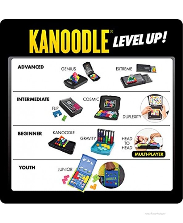 Educational Insights Kanoodle Gravity Brain Bending Puzzle Game for Kids Teens & Adults Game for 1 or 2 Players Ages 7+