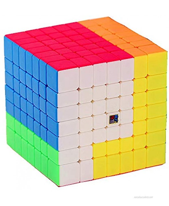 LiangCuber Moyu Meilong 7x7 stickerless Speed Cube Moyu MoFang JiaoShi MFJS MEILONG 7x7x7 Cubing Classroom Mini 66mm Size Education Toys
