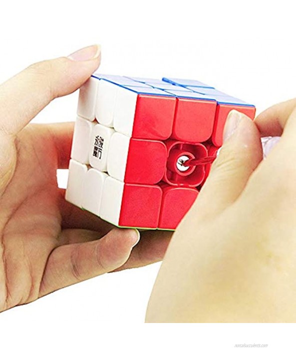 LiangCuber Yongjun YJ Yulong 3x3 2M Speed Cube YJ YuLong V2 M 3x3x3 Magnetic Magic Cube 56mm Stickerless Magnetic Version