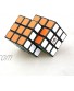 AI-YUN 2-in-8 Conjoined 3x3 Speed Cube Sticker Bandaged 3x3x3 Magic Cube Limited Rotation Irregular Puzzle Cube Toy Brain Teasers