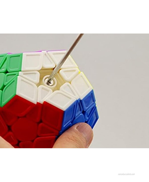 CuberSpeed Qiyi Megaminx Sculpted Stickerless Magic Cube Mofangge QiYi QiHeng S Stickerless Sculpted megaminx Speed Cube