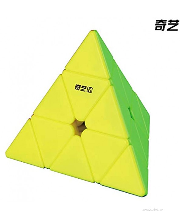CuberSpeed QiYi MS pyraminx Magnetic stickerless Speed Cube Qiyi Mofangge M Pyramid Cube