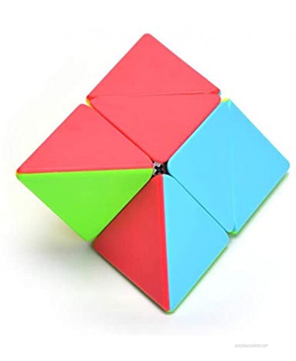 CuberSpeed Qiyi Pyramorphix stickerless Speed Cube Qiyi Pyraminx 2x2 Cube Puzzle